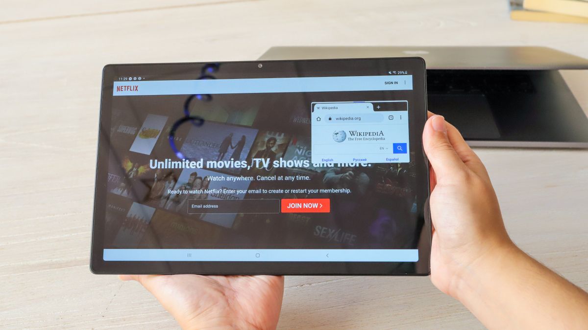 Samsung Galaxy Tab A8 review budget tablet with a beautiful display