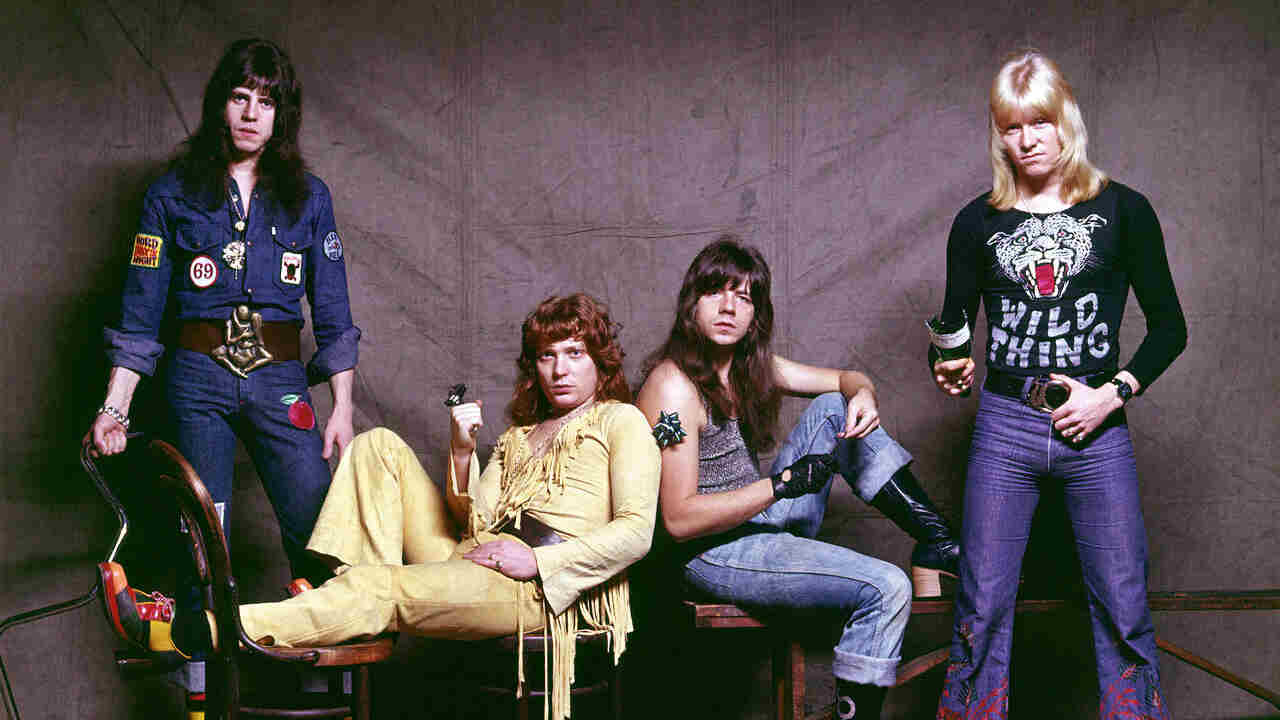 Sweet posing for a photograph in 1973