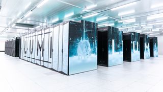 The LUMI supercomputer in Kajaani, Finland