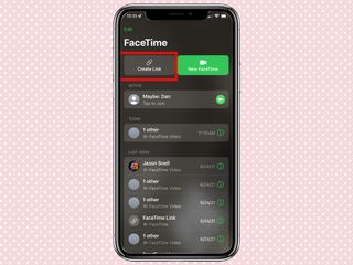 How to schedule FaceTime calls with a web link in iOS 15