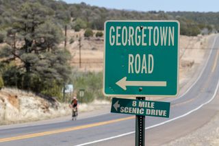 Riders in all categories faced stiff headwinds on the last 15 miles as they headed west on Hwy 52 back towards Historic Ft Bayard.