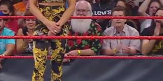 Guy who looks like Santa Monday Night Raw