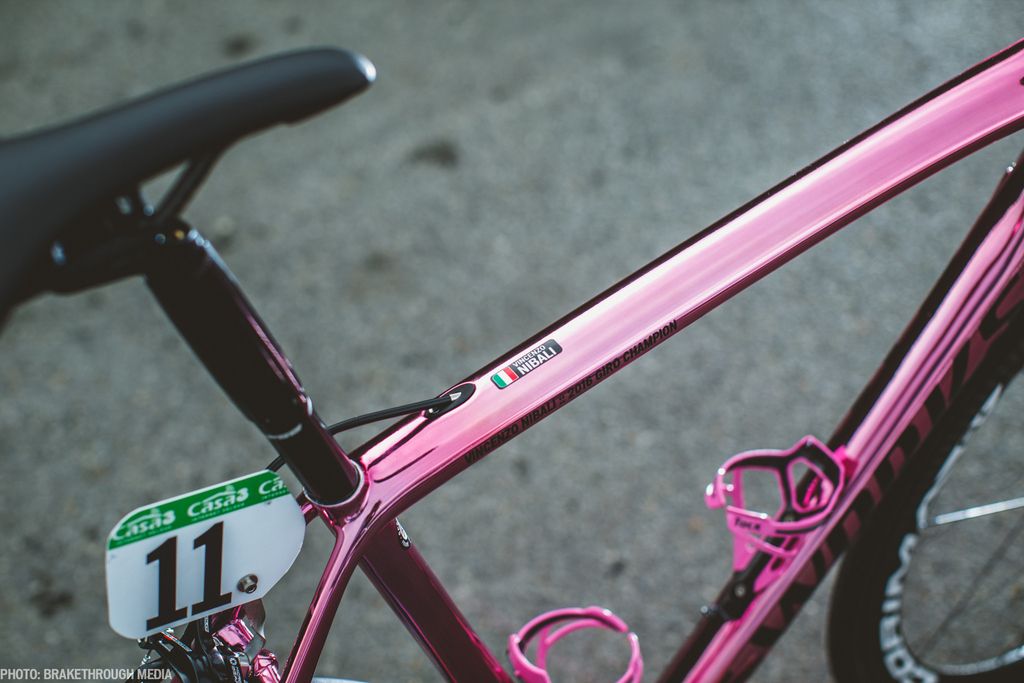 In case you weren't sure who the bike belongs to...