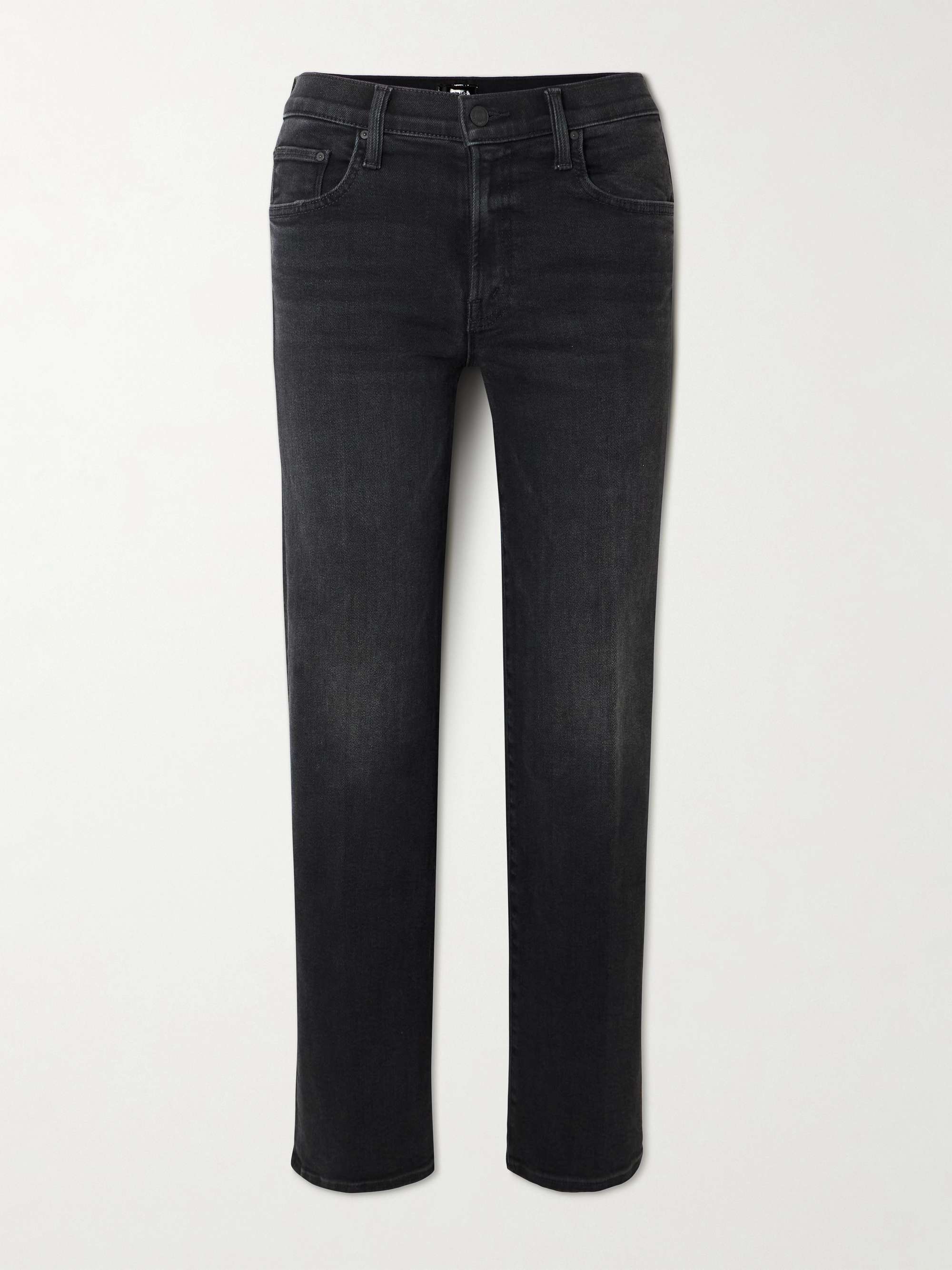 The Rambler Zip Flood High-Rise Straight-Leg Jeans