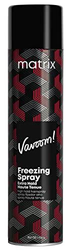 Matrix Vavoom Extra Hold Freezing Spray | Volumizing & Texturizing Hairspray | Extra Firm Hold | Prevents Frizz & Protects Against Humidity | Fast-Drying | for All Hair Types | Hair Styling | 15 Oz.