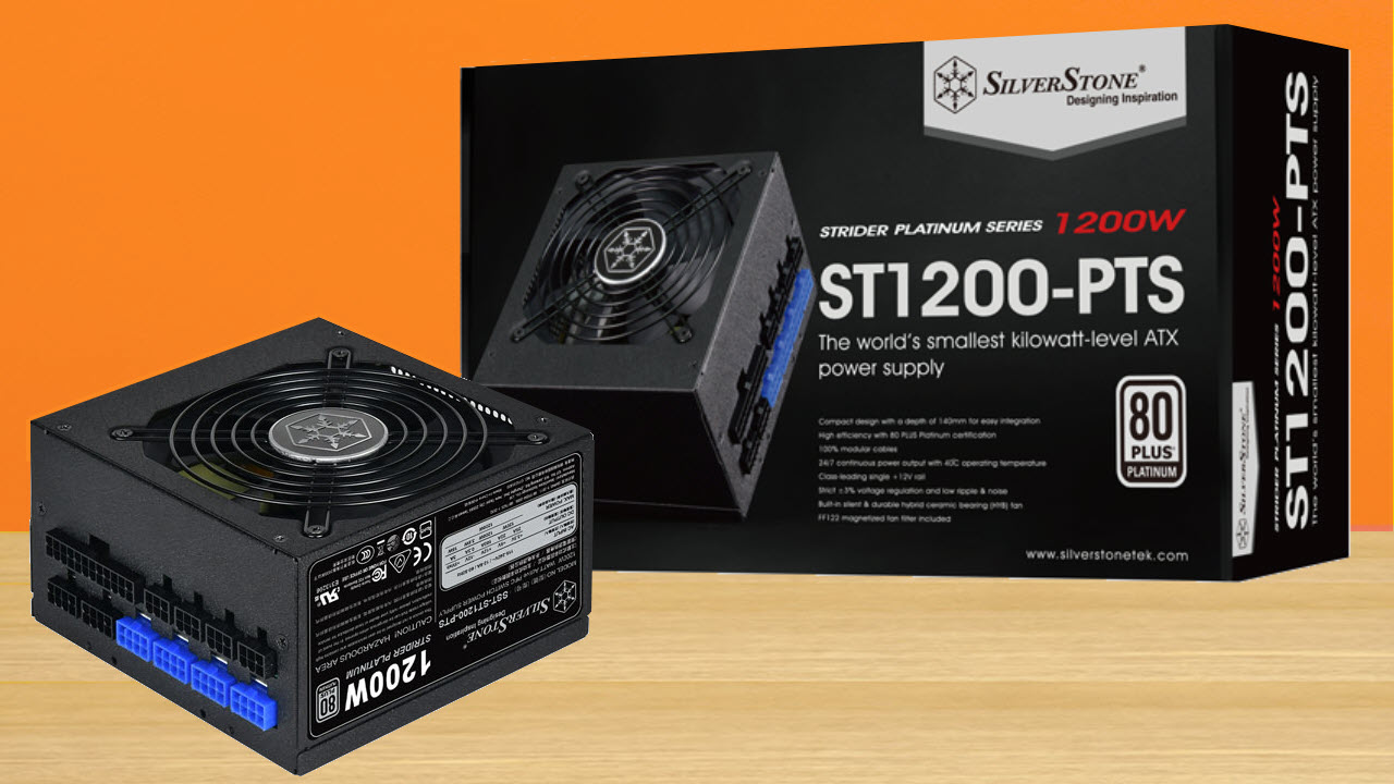 Silverstone 1000W 80+ プラチナ PCIe5 SFX 4.0 電源 SST-SX1000R-PL