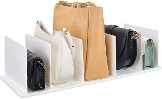 Handbag shelf divider