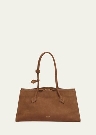 Le Teckel Tote Bag in Suede and Leather