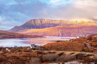 A scenic landscape near Ullapool on the North Coast 500