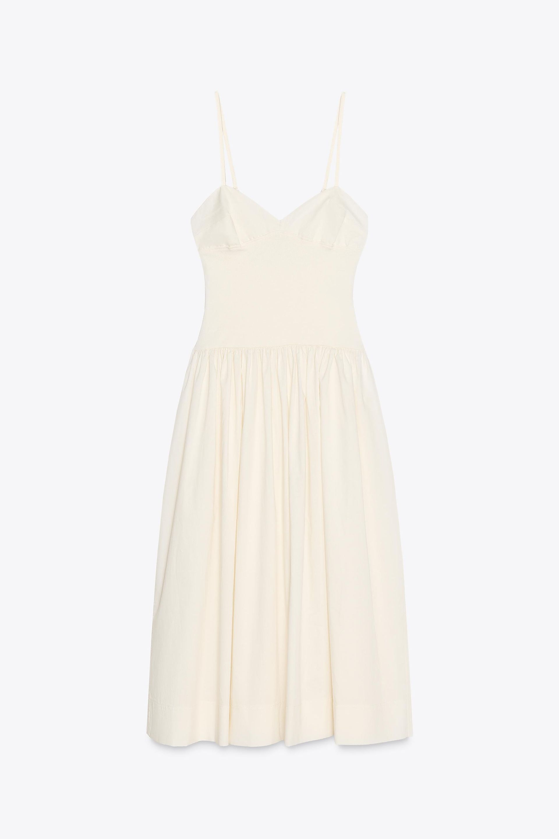 Poplin Combination Dress