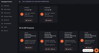 Rampage Retail price list