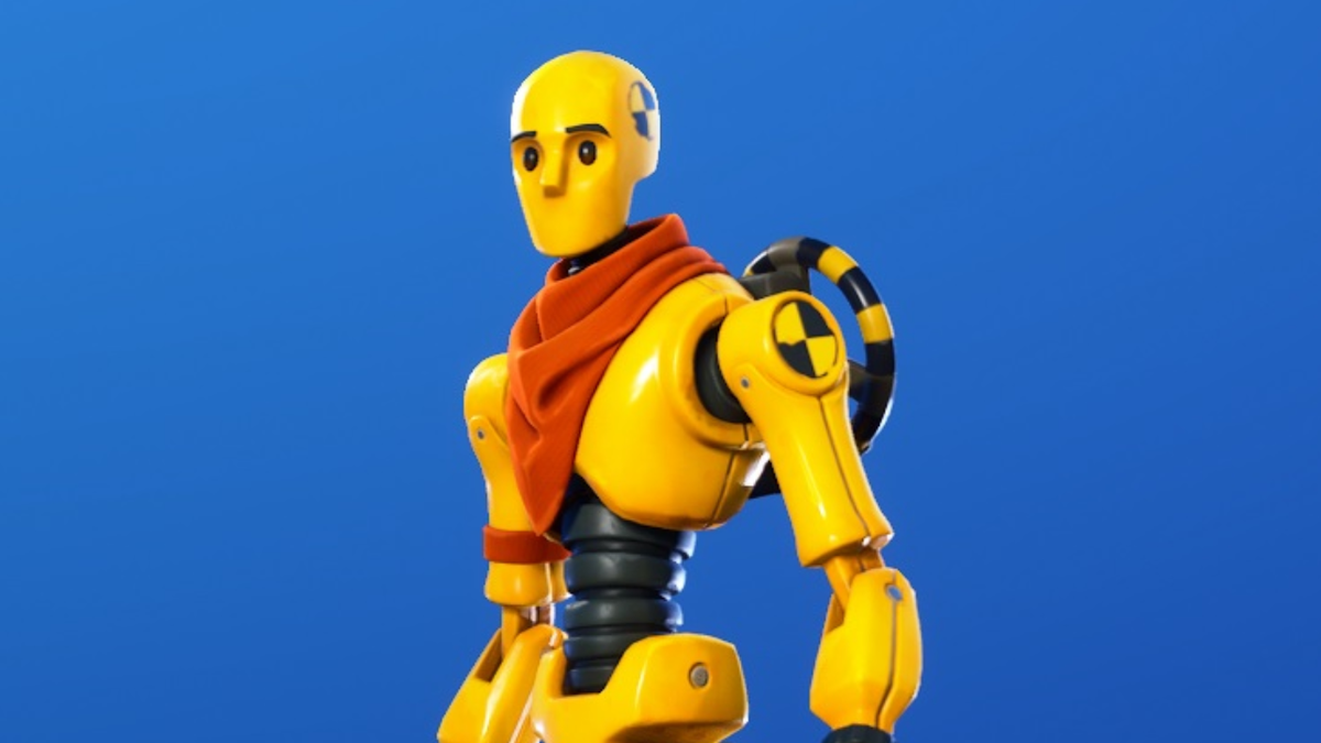 Fortnite Item Shop Crash Test Dummy Skin Available Pc Gamer