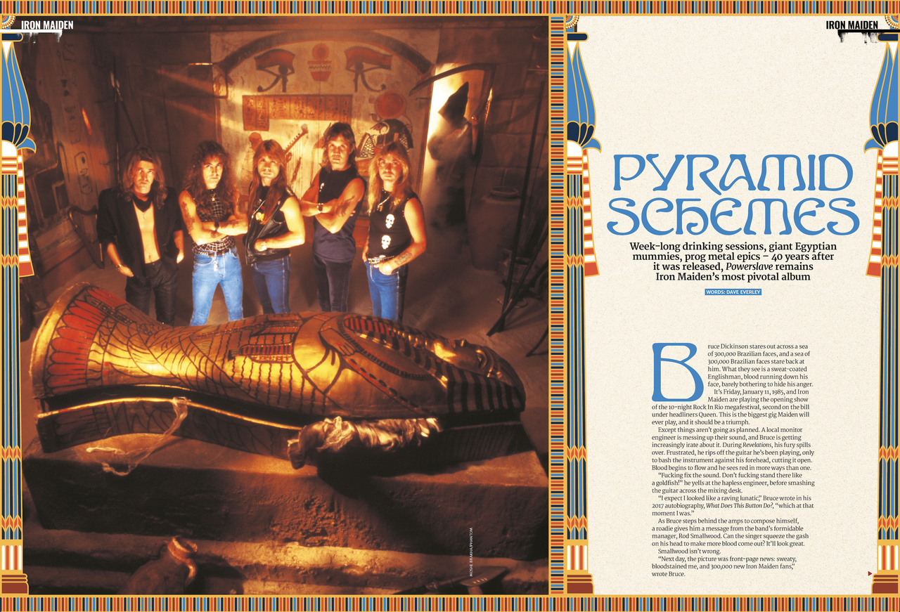 Iron Maiden in Metal Hammer