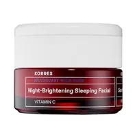 best night cream KORRES Wild Rose Night-Brightening Sleeping Facial