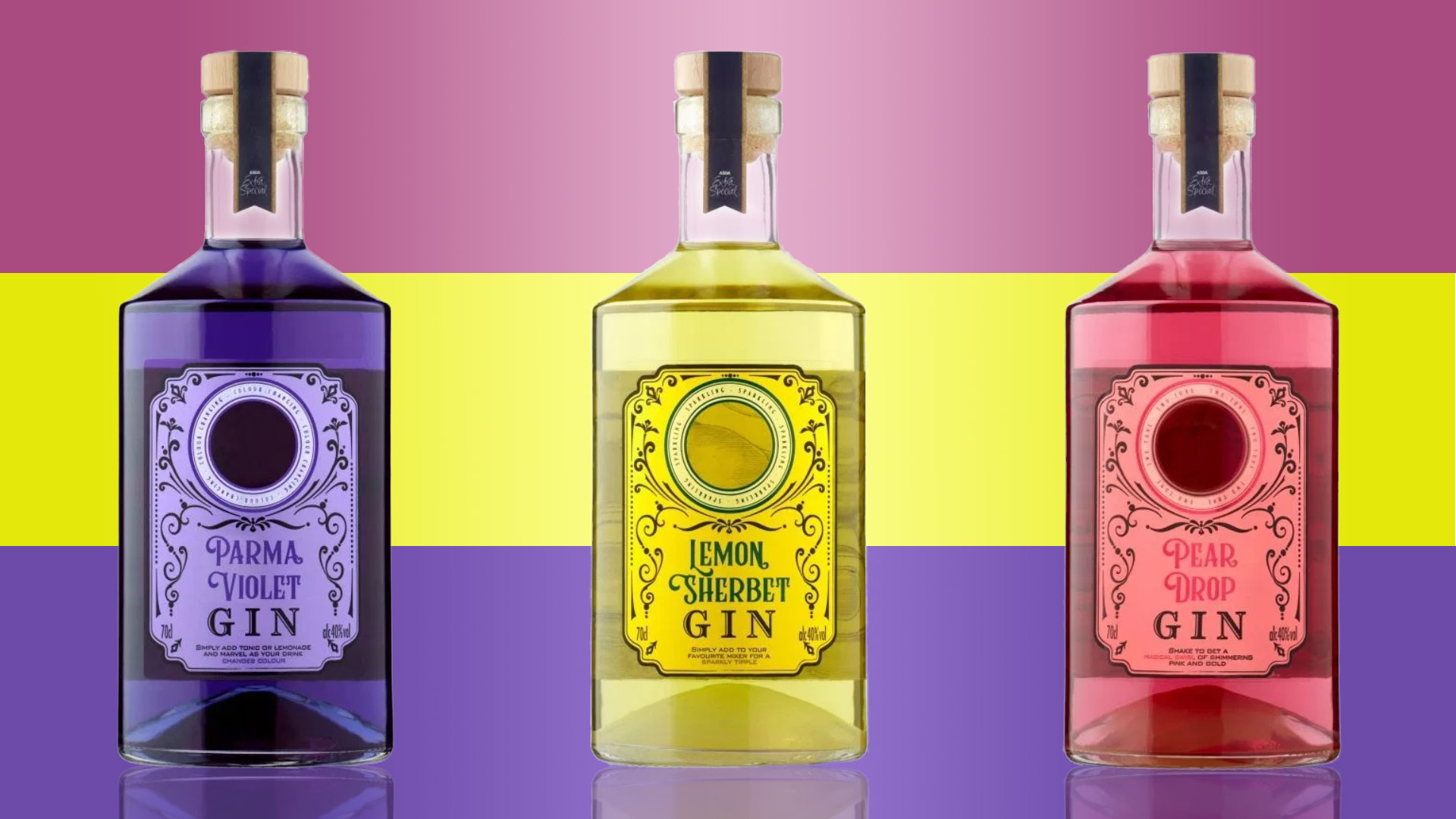 There are now gins that taste like parma violets and sherbet lemons