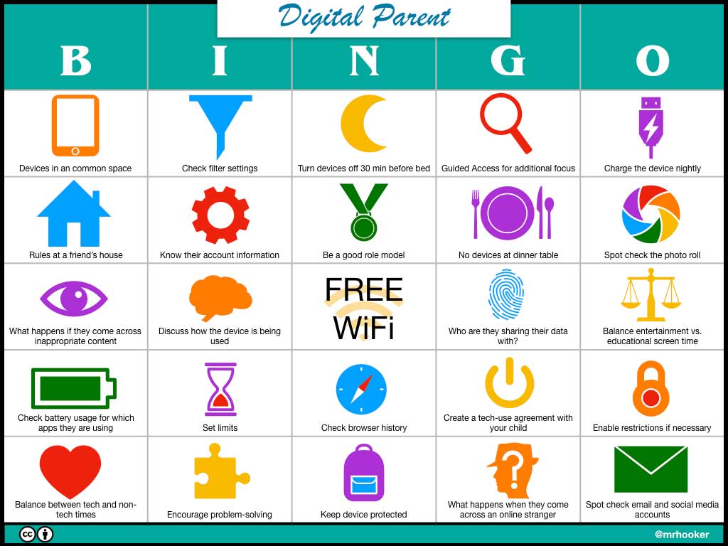 Digital Parenting BINGO