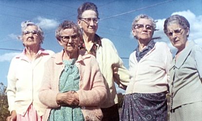Older ladies in the 1960s