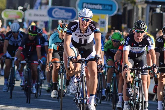 Marcel Kittel finishes stage 1 with a win