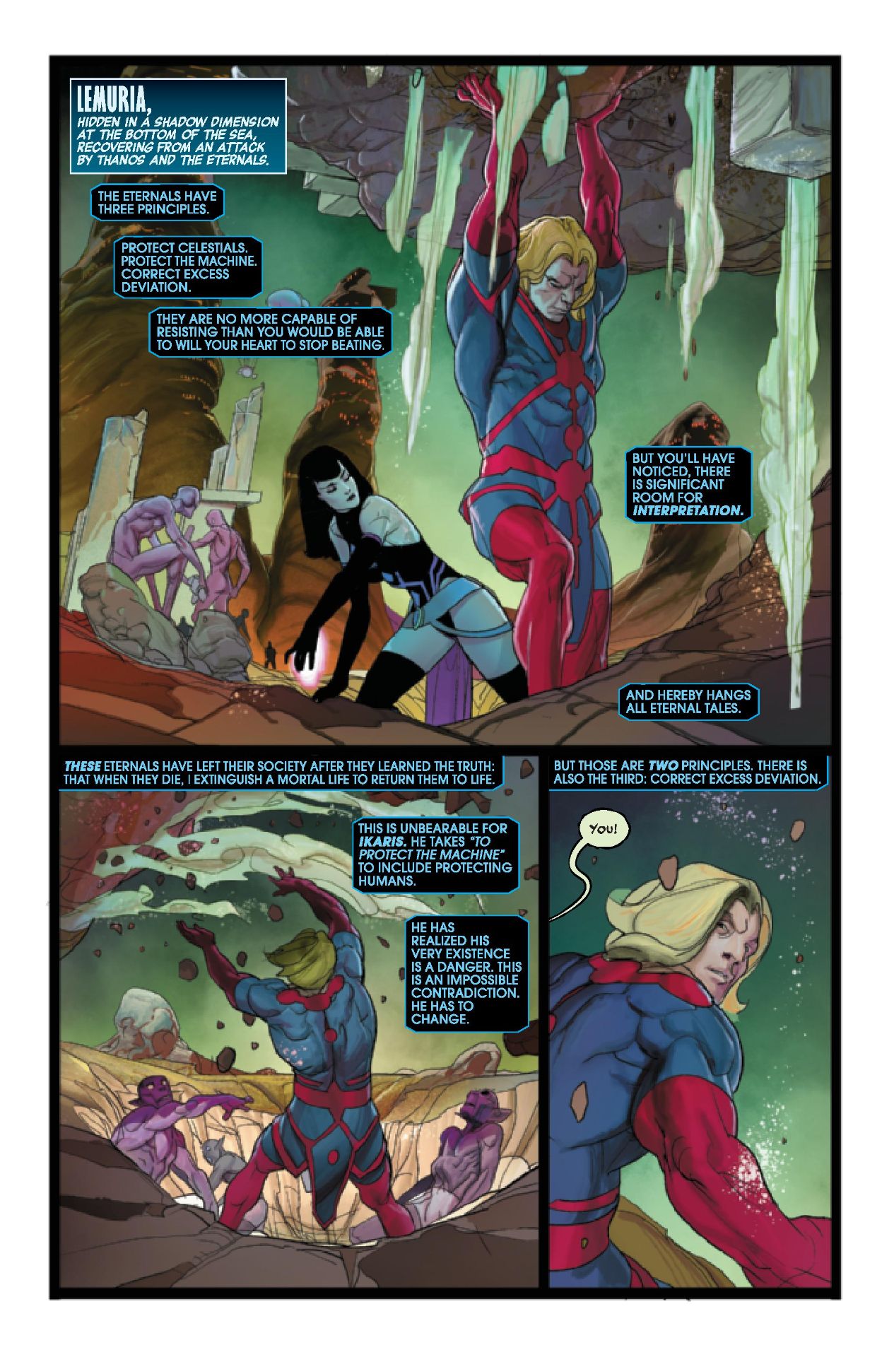 A.X.E.: Eve of Judgment #1