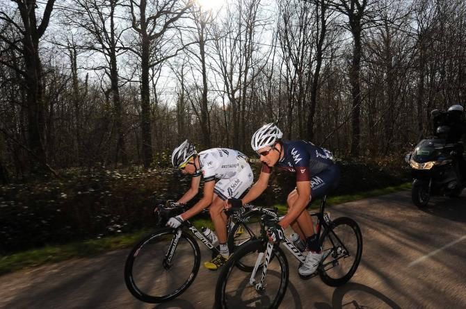 Anthony Delaplace and Aleksejs Saramotins made up the day's escape