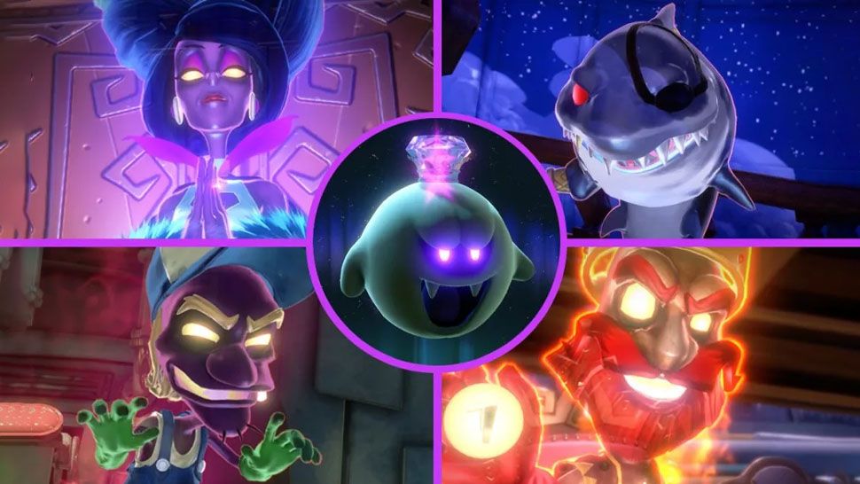 Luigi&#039;s Mansion 3 bosses