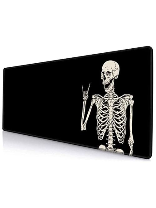 Black Human Skeleton: 31.5- x 11.8-inch