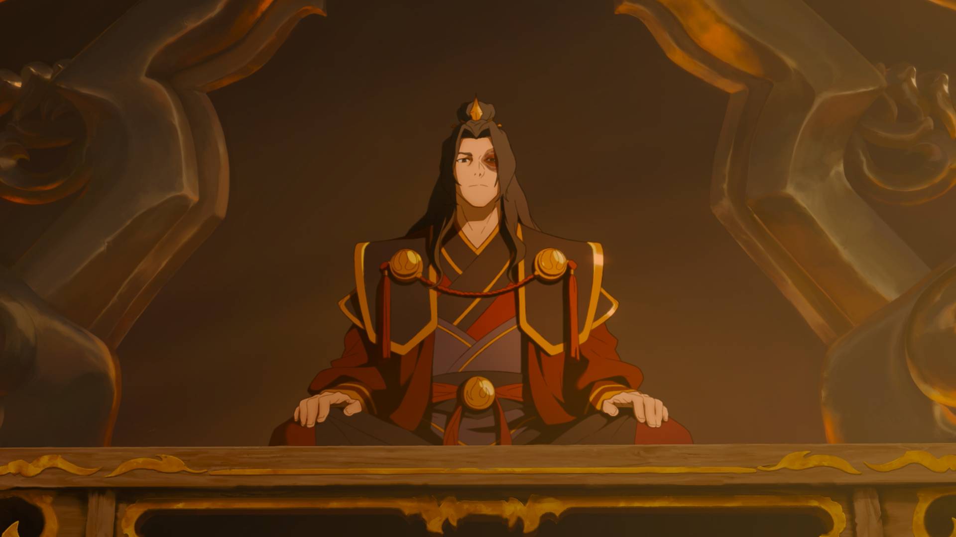 Steven Yeun as Zuko in Avatar Aang: The Last Airbender