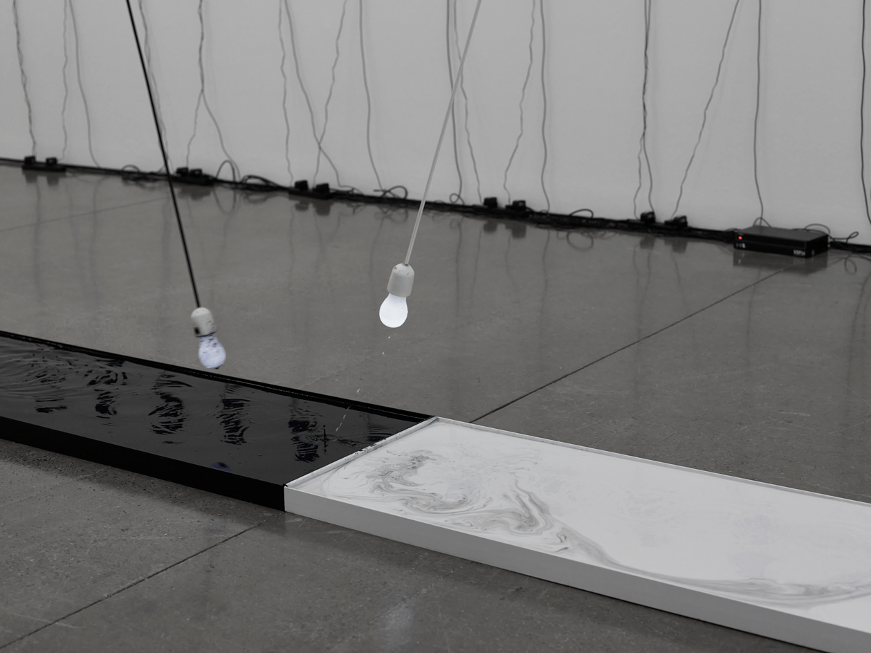 Swinging Gray a kinetic video installation