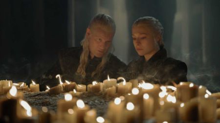 Matt Smith and Emma D'Arcy in House of the Dragon season 3 episode 5