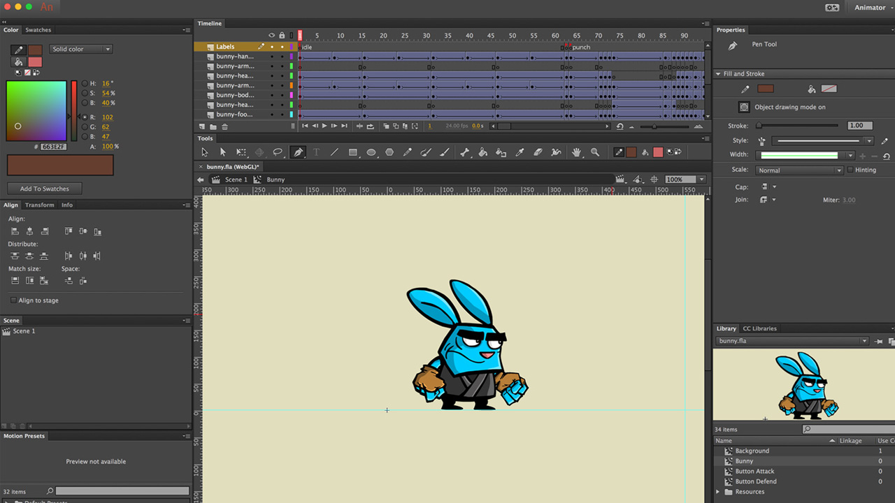 download the new version for android Adobe Animate 2024 v24.0.0.305