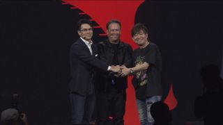 Phil Spencer on stage at Final Fantasy FanFest