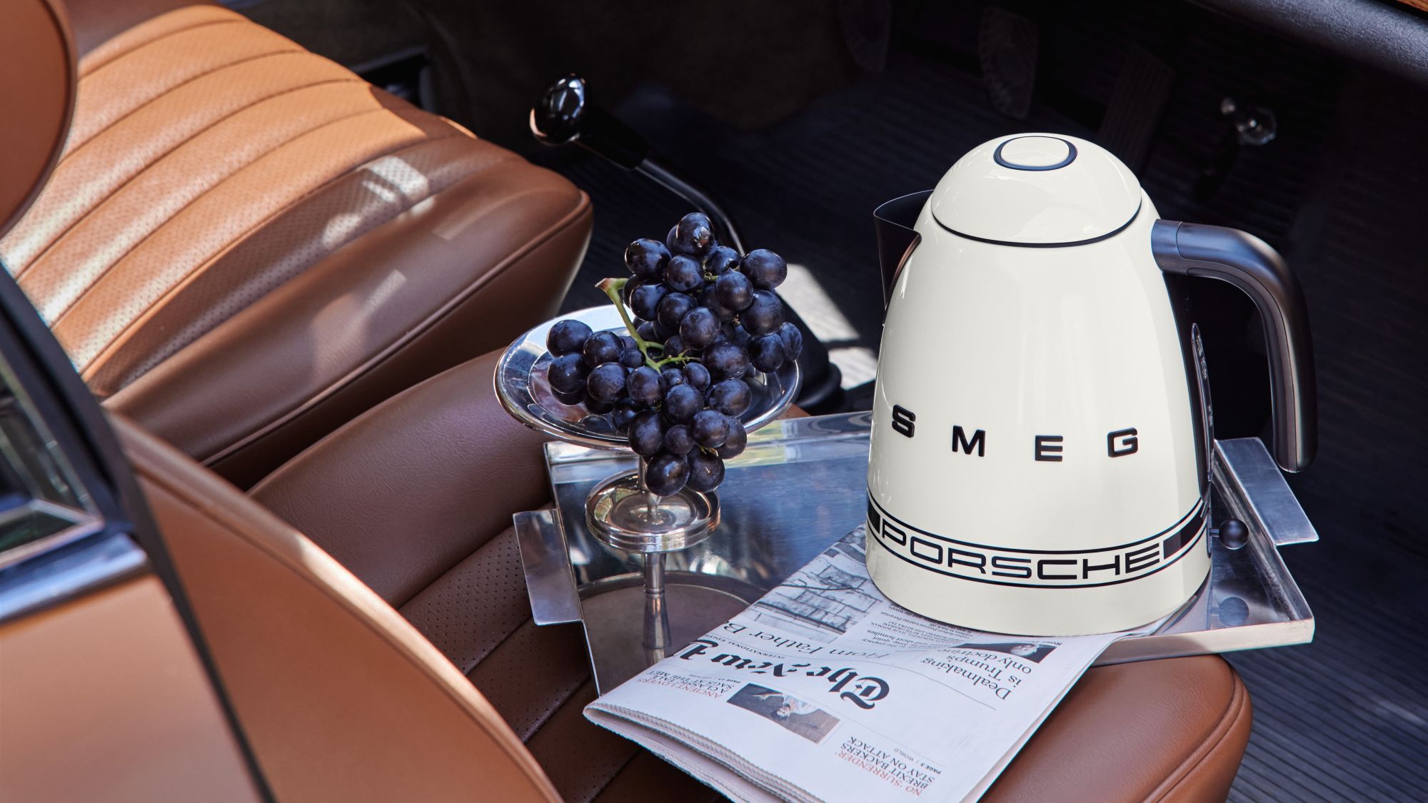 Porsche + Smeg collaboration appliances