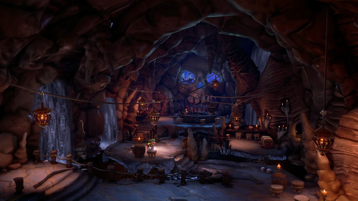 Pirate restaurant Luigi's Mansion 3