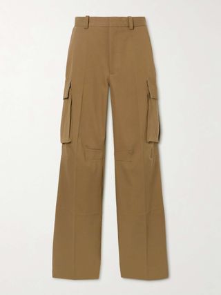 Cotton-Twill Cargo Pants