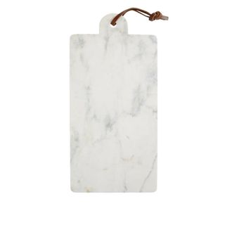 A marble serving board