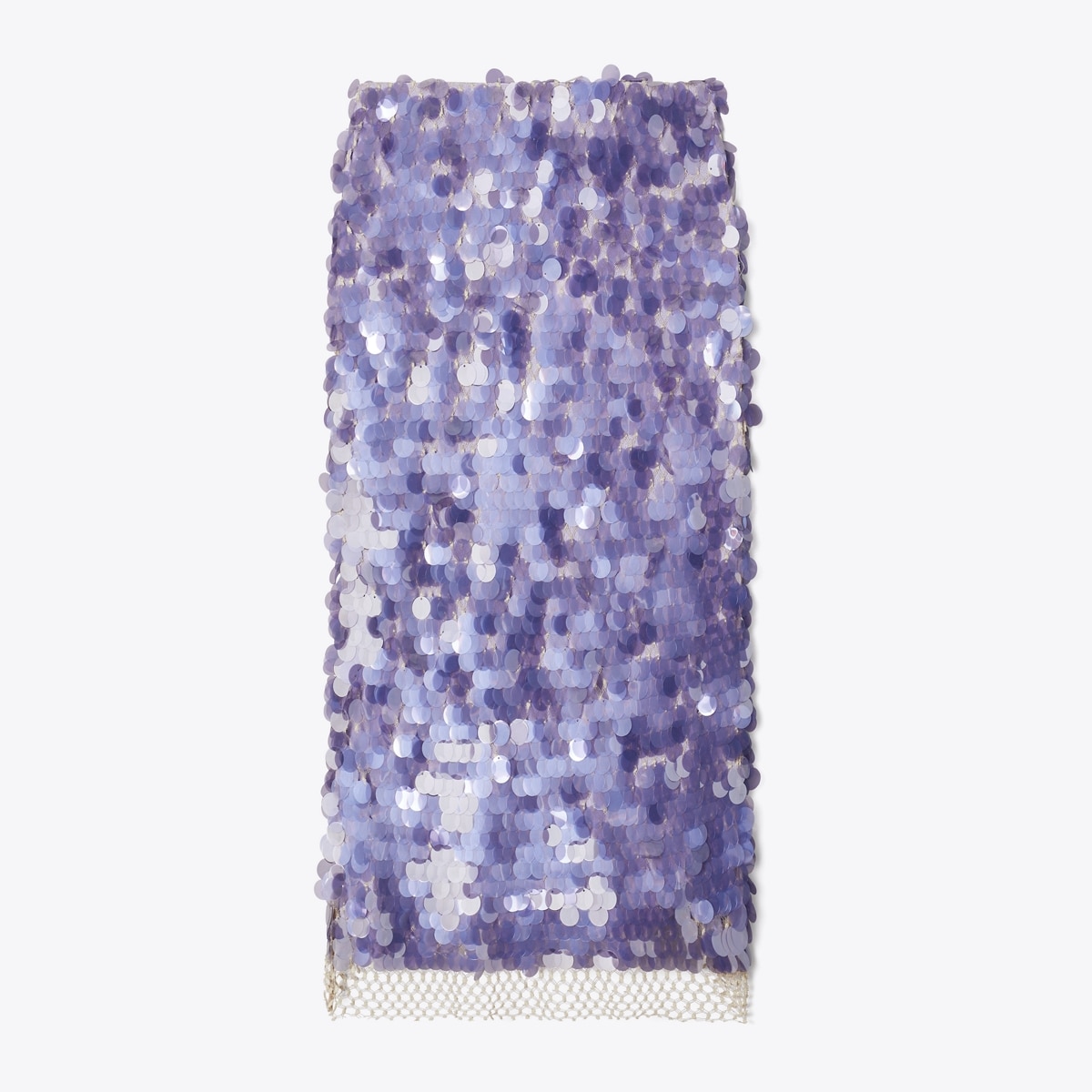 Sequined Skirt in Purple, Size 0