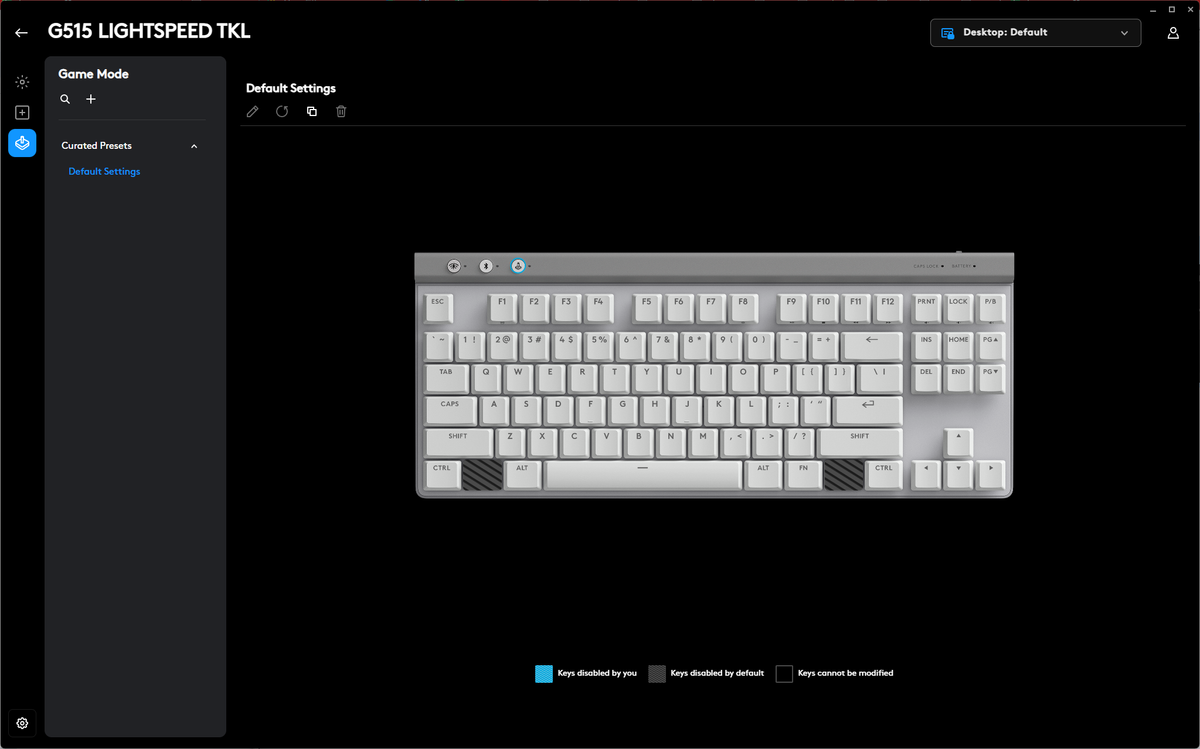 Logitech G 515 Lightspeed TKL