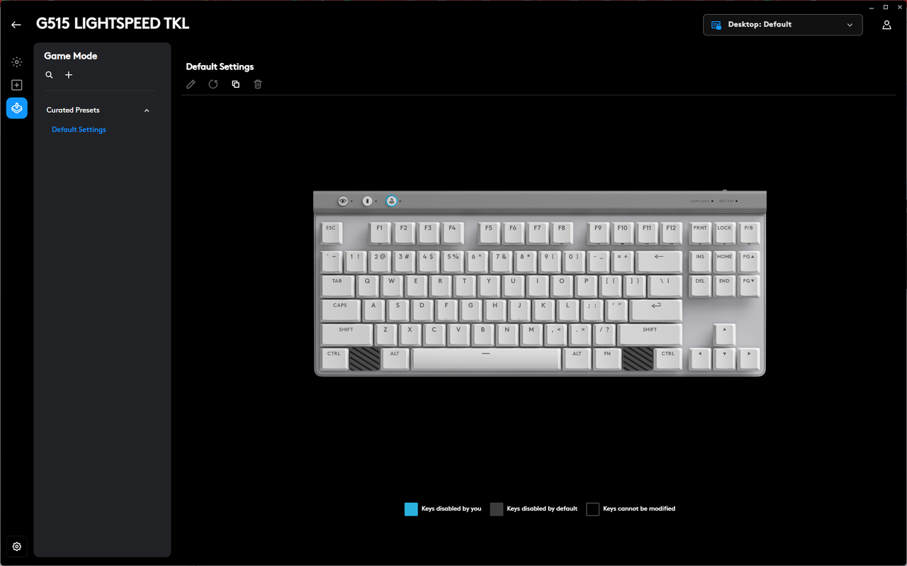 Logitech G 515 Lightspeed TKL