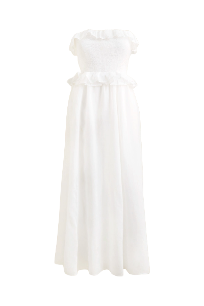 J.Crew, Ravenna Dress in Ramie (Was $188) 