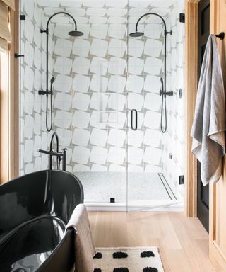 Bathroom designed by Cortney Bishop