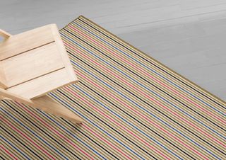 Alexander Girard's Millerstripe’ rug