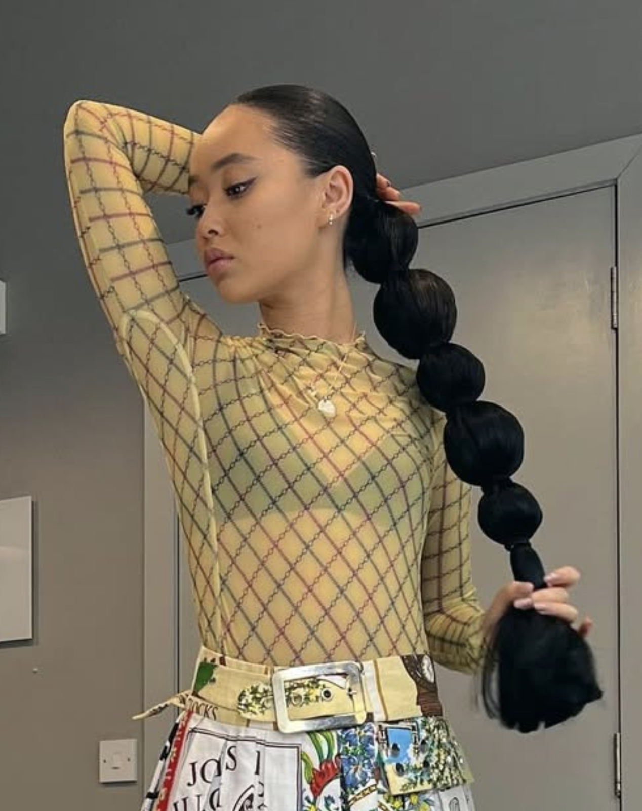 Griff with bubble braids