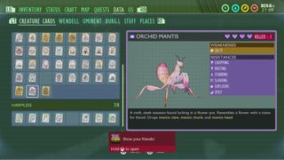 Grounded Mantis location orchid weaknesses