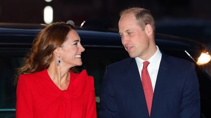 Prince William and Kate Middleton's first Valentine's Day