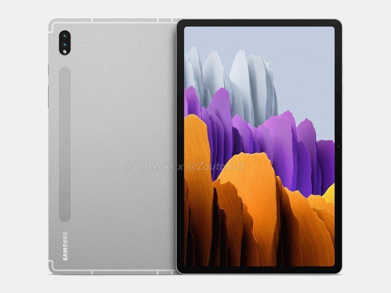 Galaxy Tab S8 Leak Render