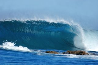 a big wave