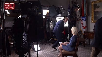 Trump ends 60 Minutes interview