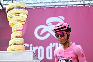 'No objectives and no limits' - Bahrain Victorious aim to keep their Giro d'Italia leader Afonso Eul&aacute;lio free from any pressure