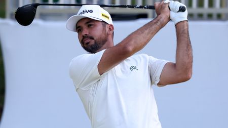 Jason Day takes a shot at the FedEx St. Jude Championship