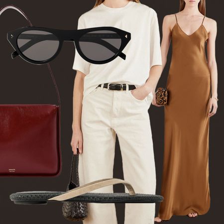 Collage of Net-a-Porter Bags, Shoes, and Apparel 